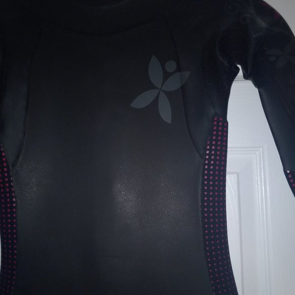 Aqua Sphere Powered Pursuit Iron Girl Women Full Triathlon wetsuit Large - Picture 4 of 11
